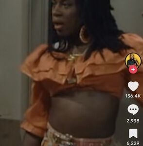 Vintage Teal Ruffled Crop Top